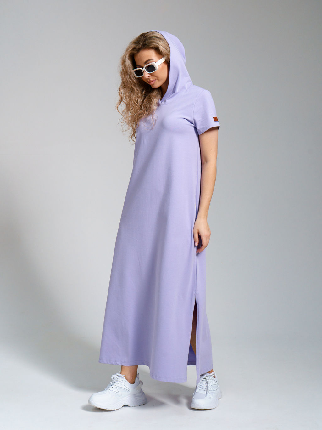 970 Платье-мантия "Лиловый"