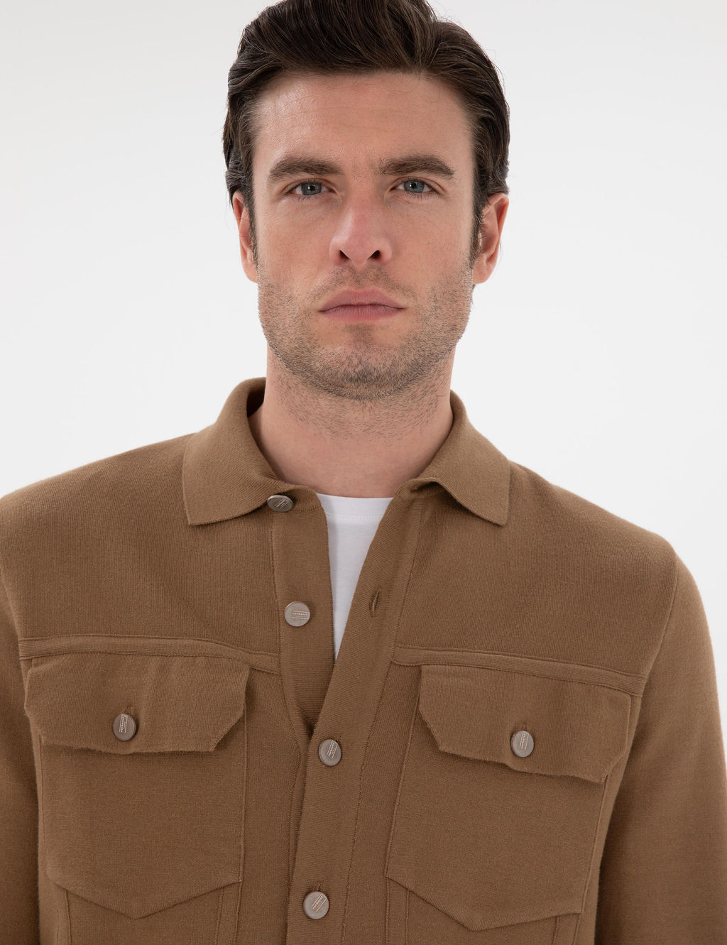 Camel регулярно подходит для кардиган - Cacharel фото 2