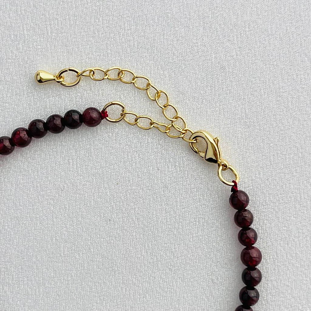 Браслет из Граната 19 см +