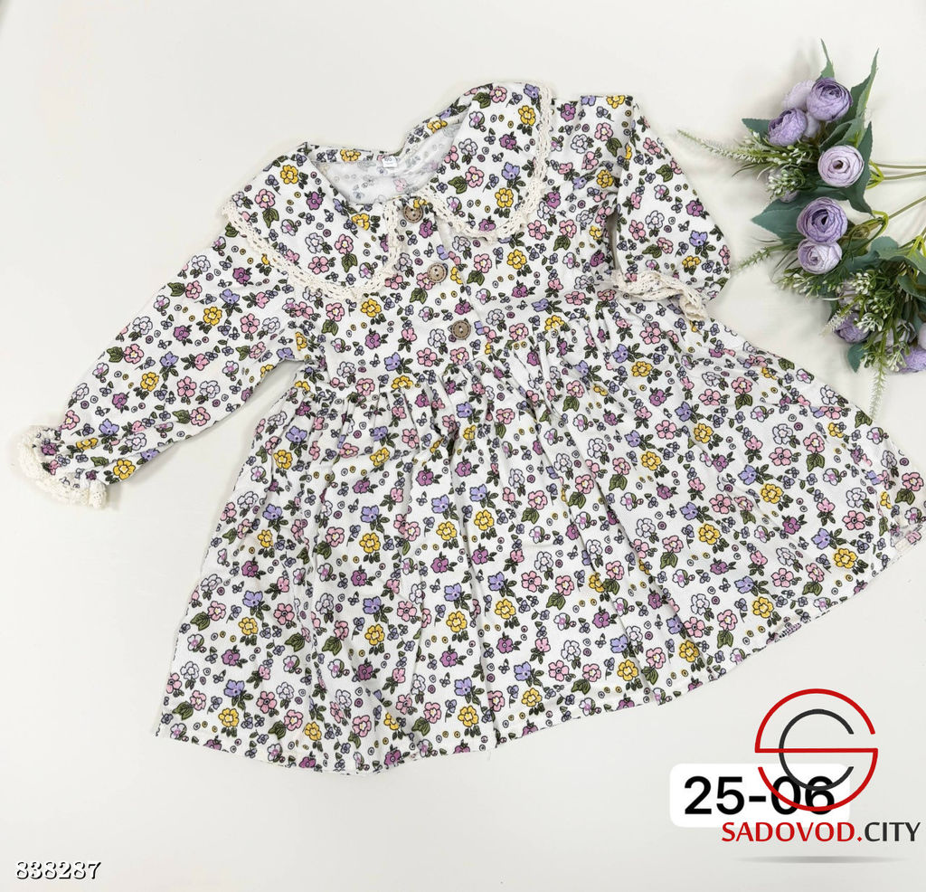 Платья из вельвета с принтом