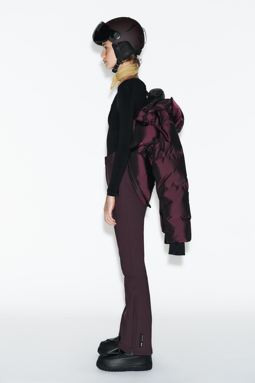 FLARE WATER-RESISTANT WINDPROOF RECCO® TECHNOLOGY SKI COLLECTION TROUSERS, CHARACTERISTICS - Zara фото 24