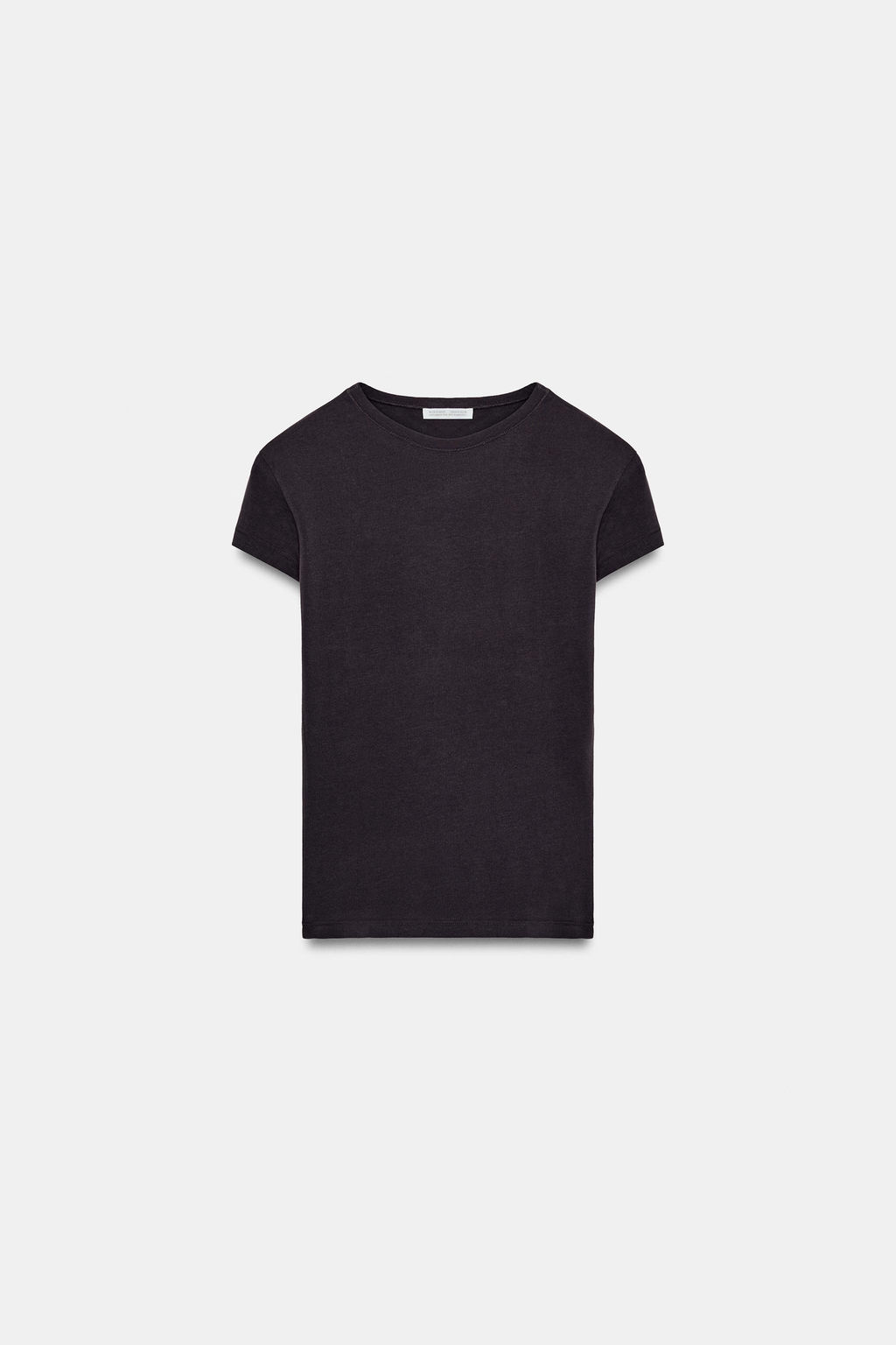 SLIM FIT SHORT SLEEVE T-SHIRT - Zara фото 30
