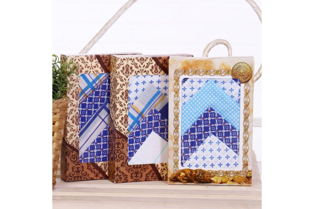 Набор носовых платков мужских Иваново в коробке