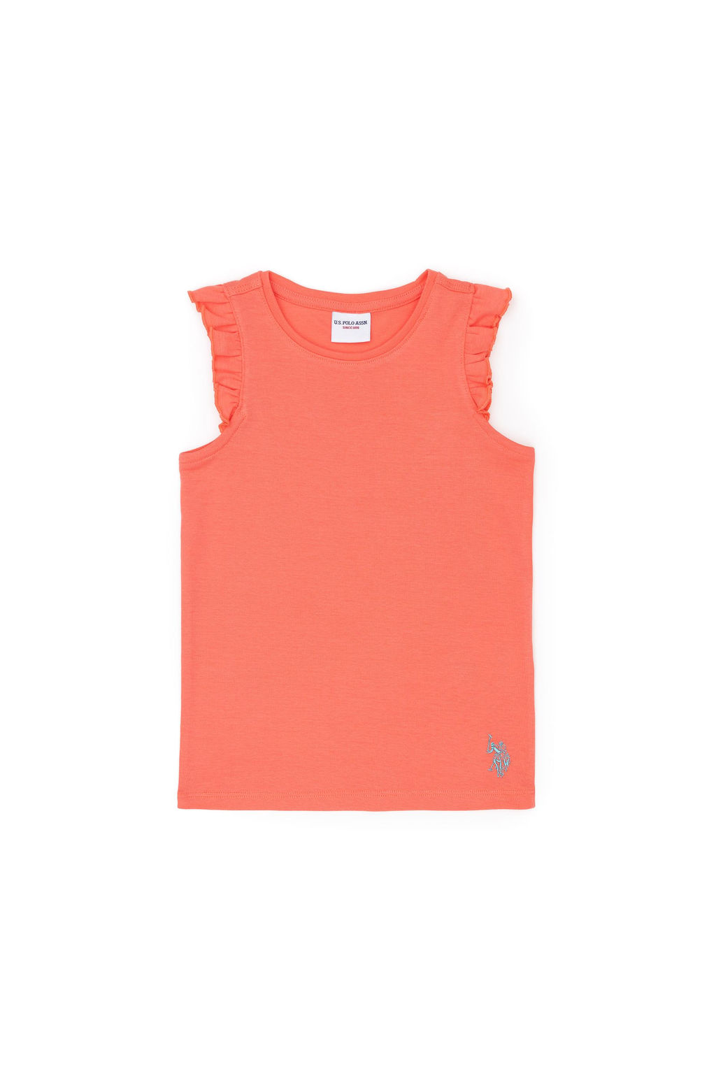 U. S. Polo Assn Футболка без рукавов с лососем для девочек - U.s. polo assn фото 14