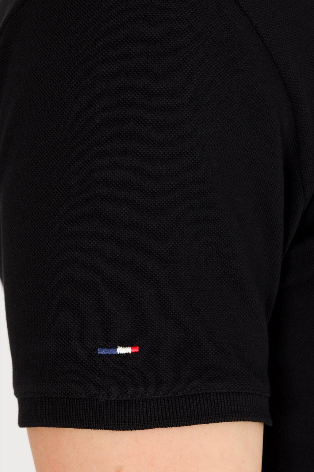 Мужская черная базовая футболка с воротником поло - U.s. polo assn фото 14