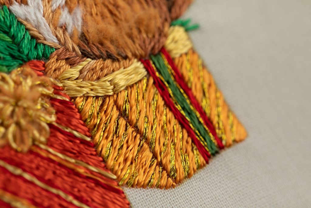 Набор для вышивания PANNA Живая картина JK-2271 Бельчата украшают елку 17 х 19 см