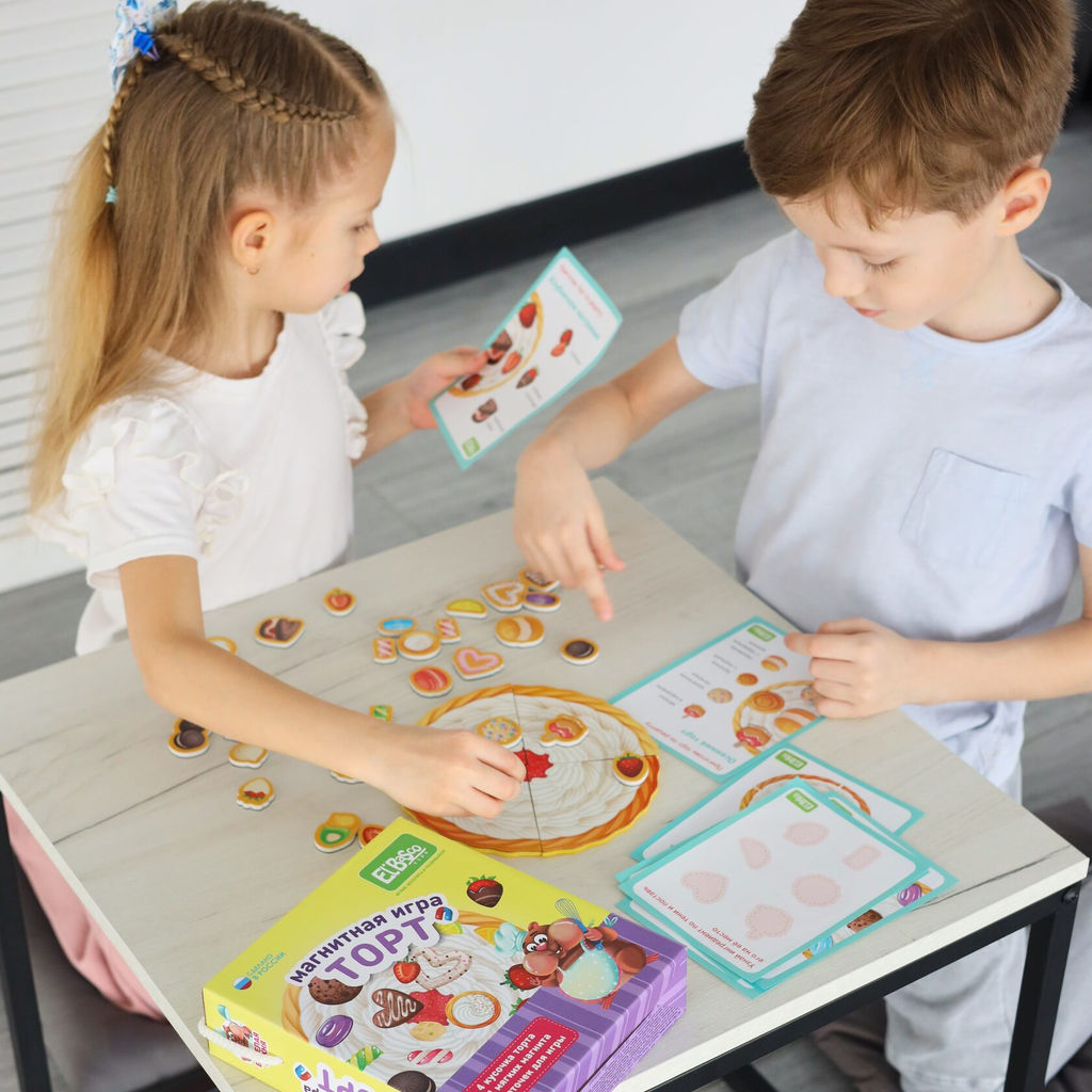 ElBascoKids / Магнитная игра Торт - El`BascoKids фото 6