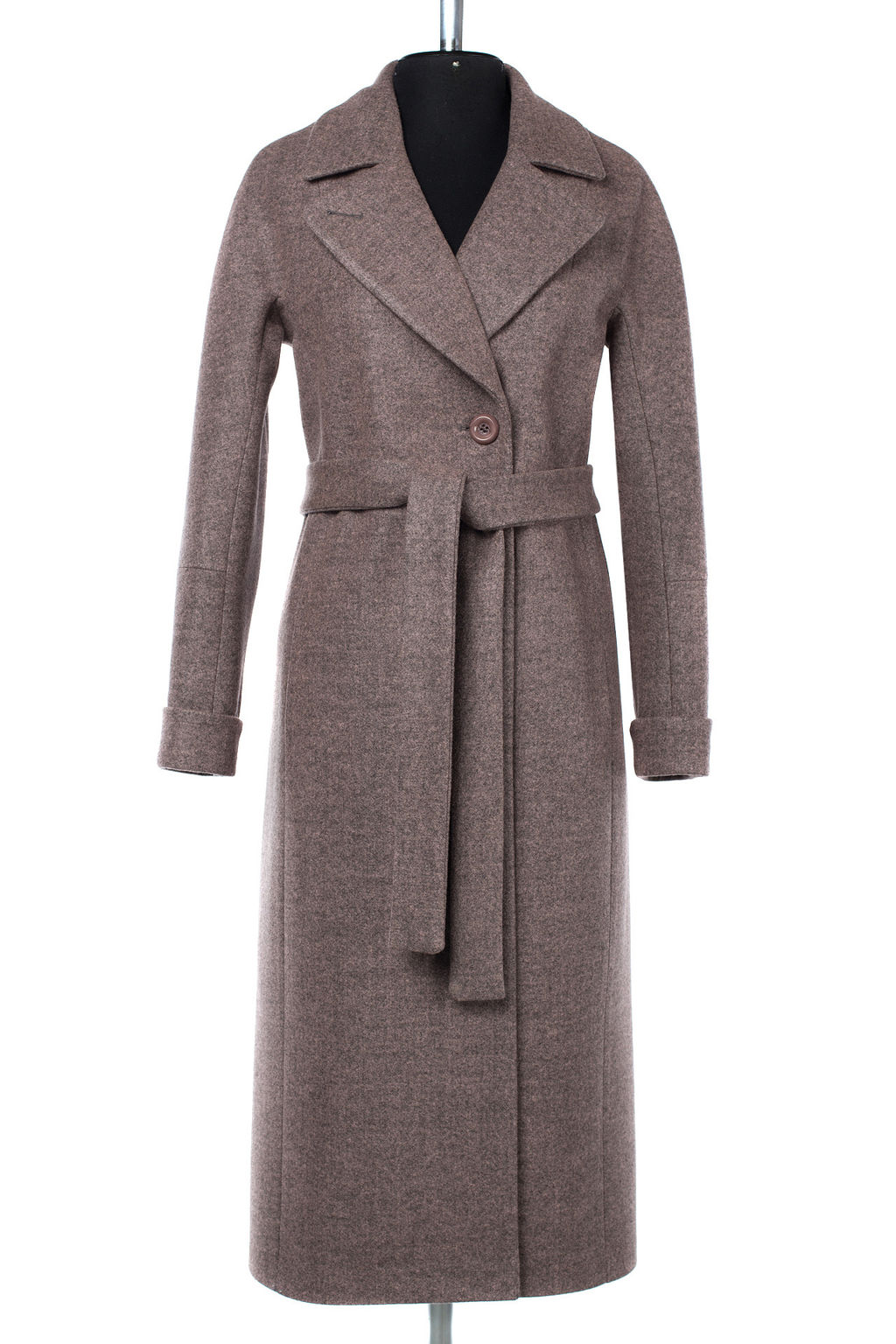 01-09897 Пальто женское демисезонное (пояс)