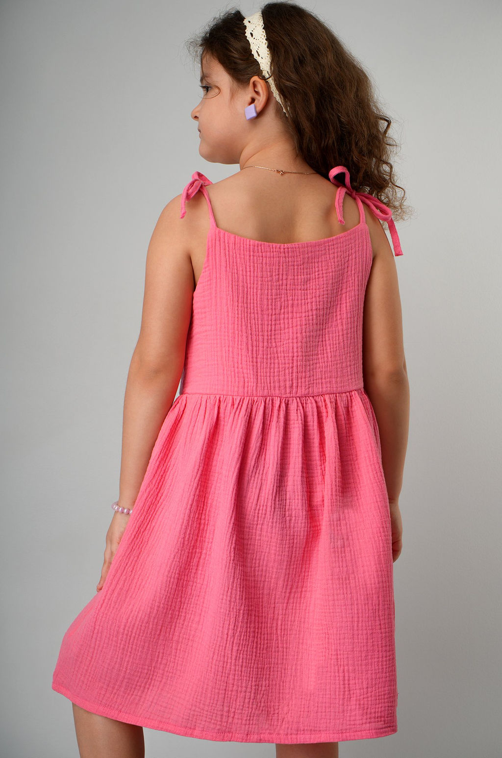 Платье для девочки из муслина Happyfox - Happy fox фото 4