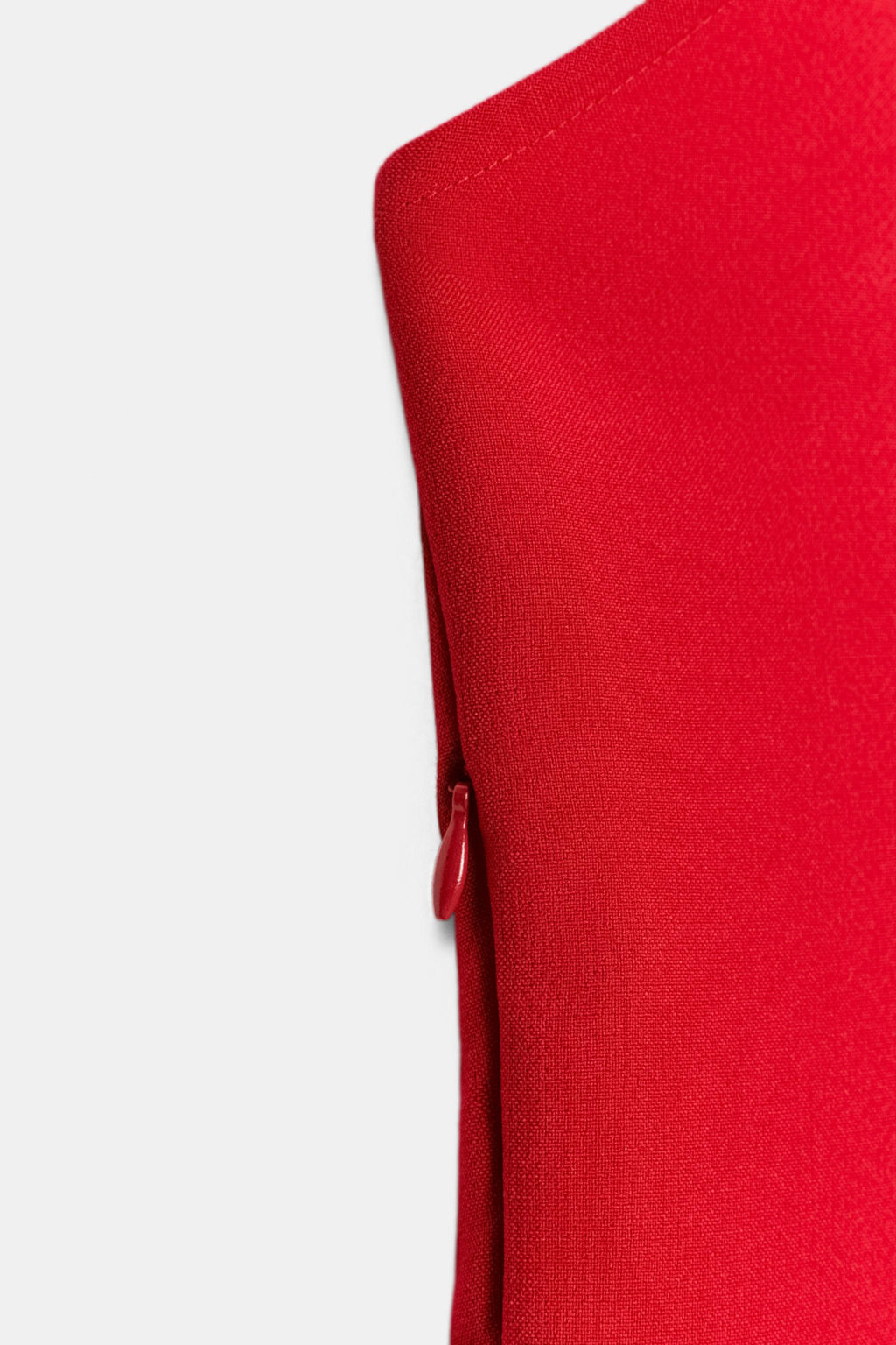 TOP HALTER PEPLUM / Rojo - Zara фото 7