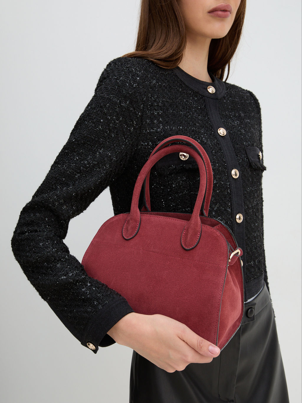 Женский тоут TENDANCE Артикул 4161169, вишневый фото 2