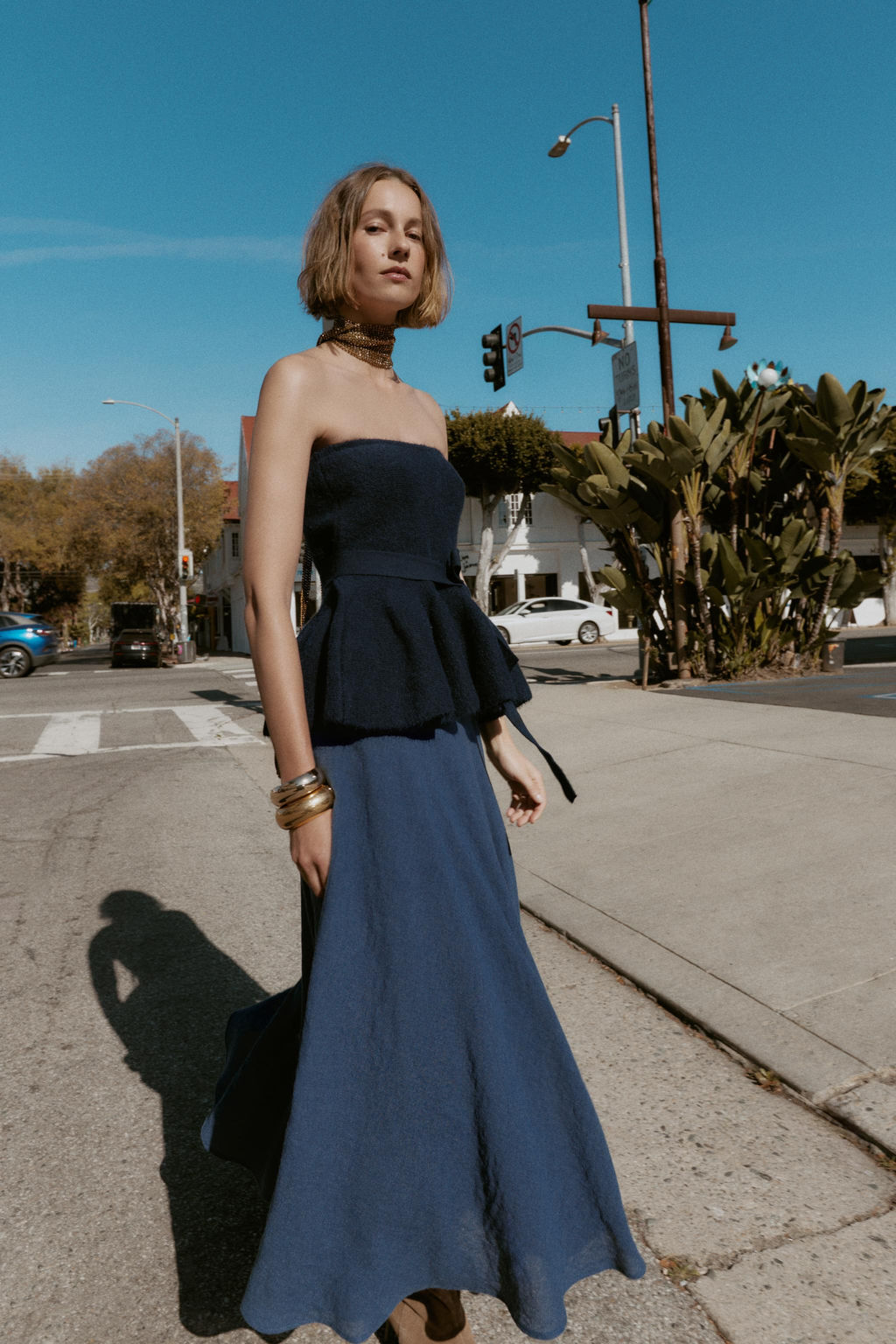 LAYERED MIDI SKIRT - Zara фото 3