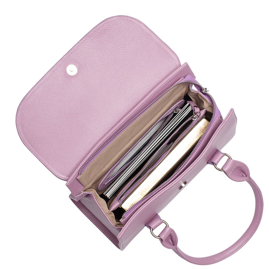 Женская кожаная сумка Bloy Black - Lakestone фото 33