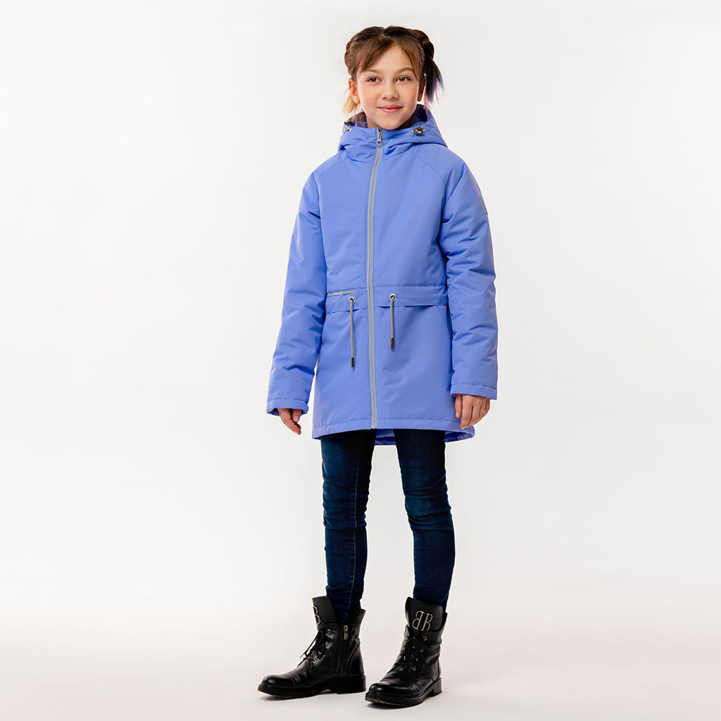 RODOS Куртка для девочки мембрана демисезон М-274 Сиреневый