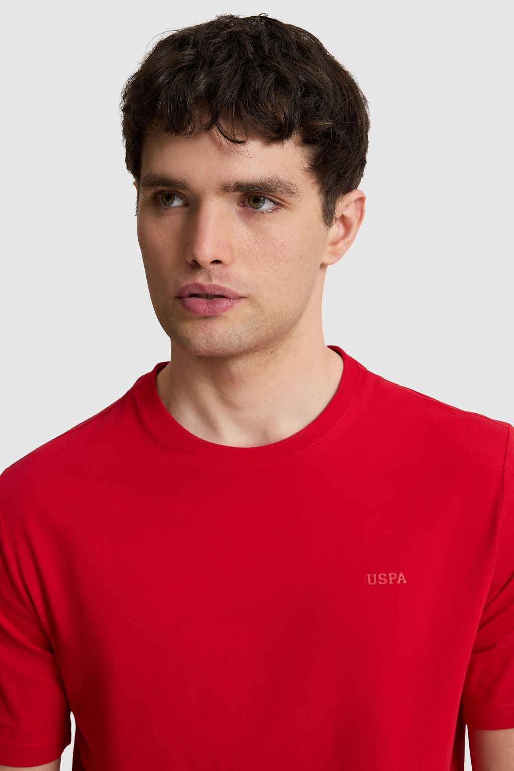 Erkek K_rm_z_ Regular Fit Polo Yaka Basic Ti__rt