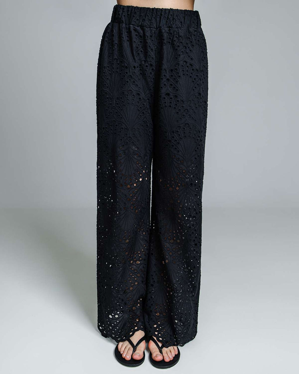 Брюки палаццо шитьё  100% хлопок - Sahar art lab фото 2