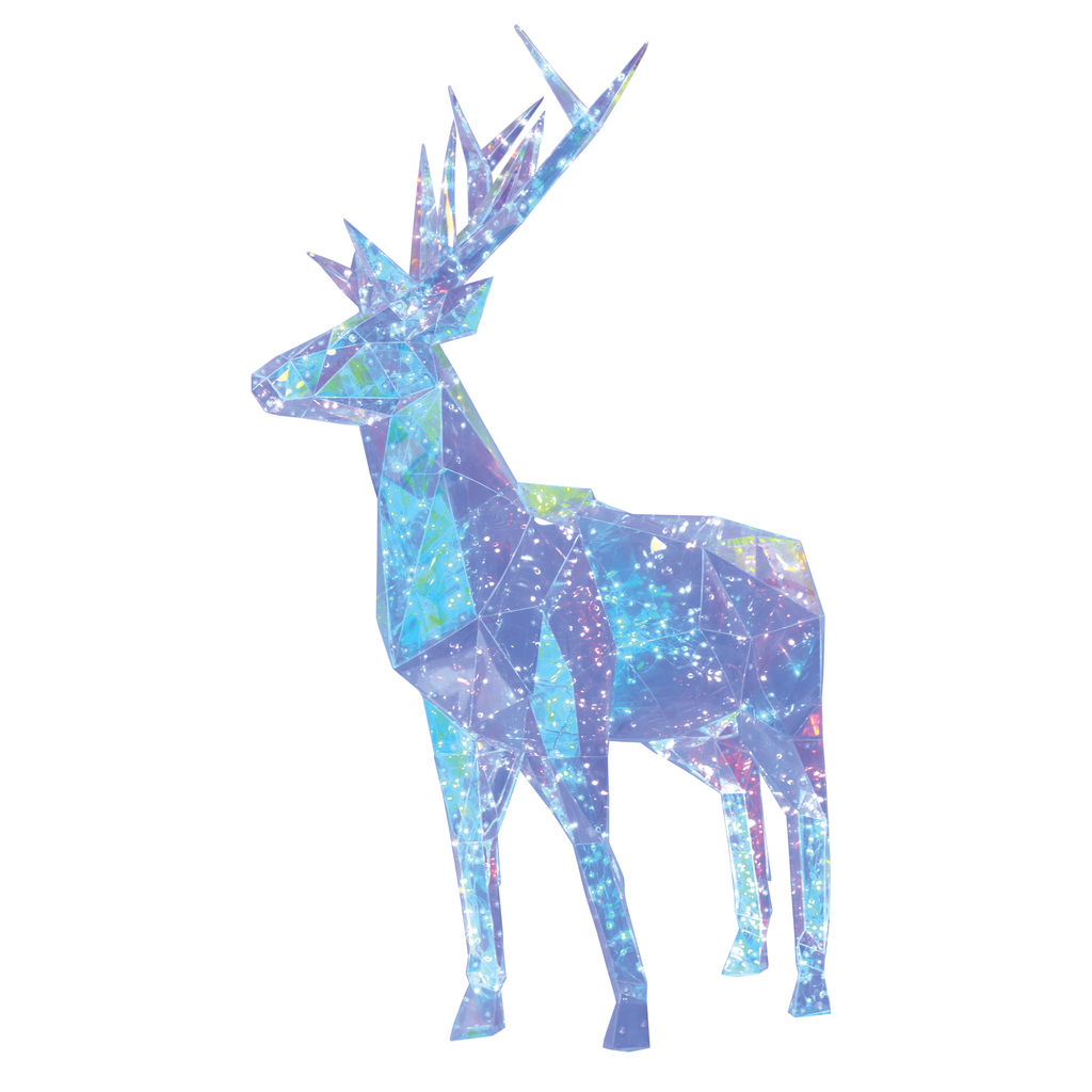 ULD-R501 220V DEER Светильник декоративный Олень. 500 светодиодов. Белый свет. Цвет корпуса радужный. TM Uniel - Volpe фото 2