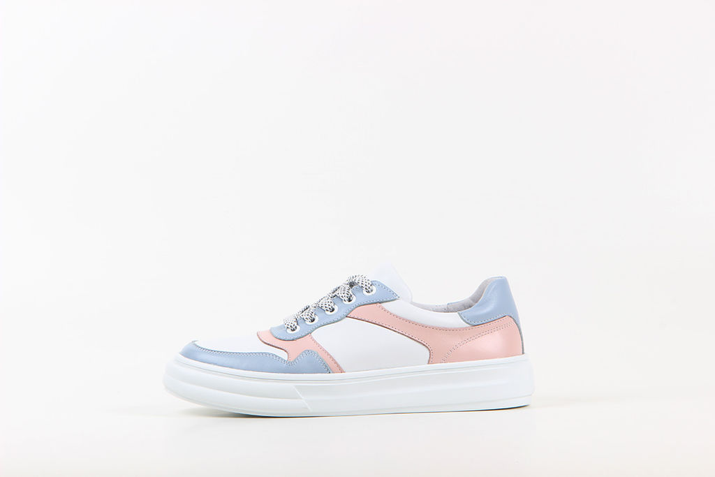 Кеды 149.lusi22w. white/blue/pink