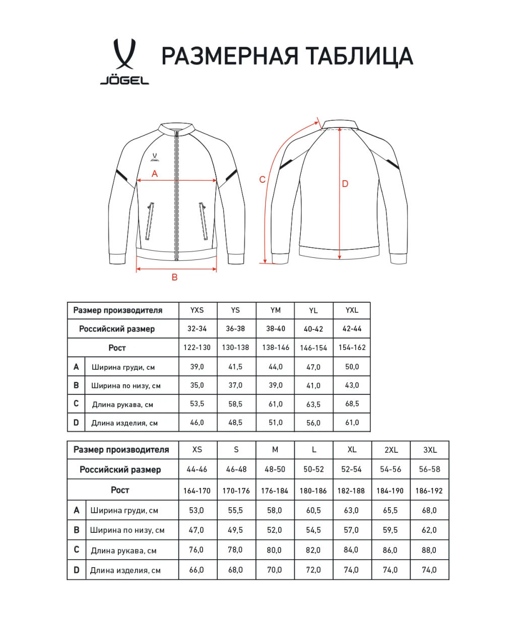 Олимпийка JOGEL CAMP 2 Track Jacket, синий  фото 9