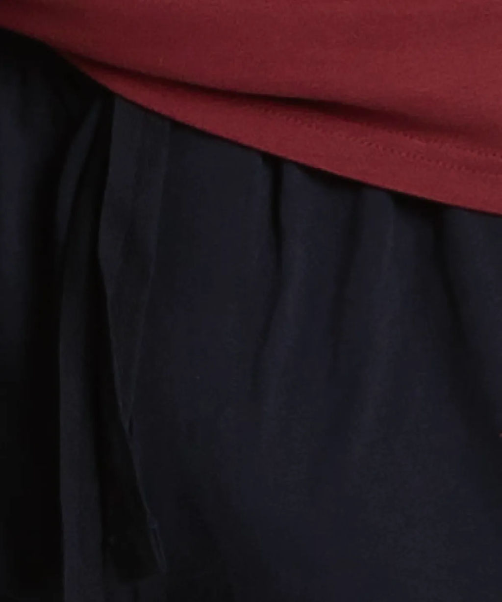 ATLANTIC NMP-358/03 Пижама мужская Solid винный + темно-синий  фото 3