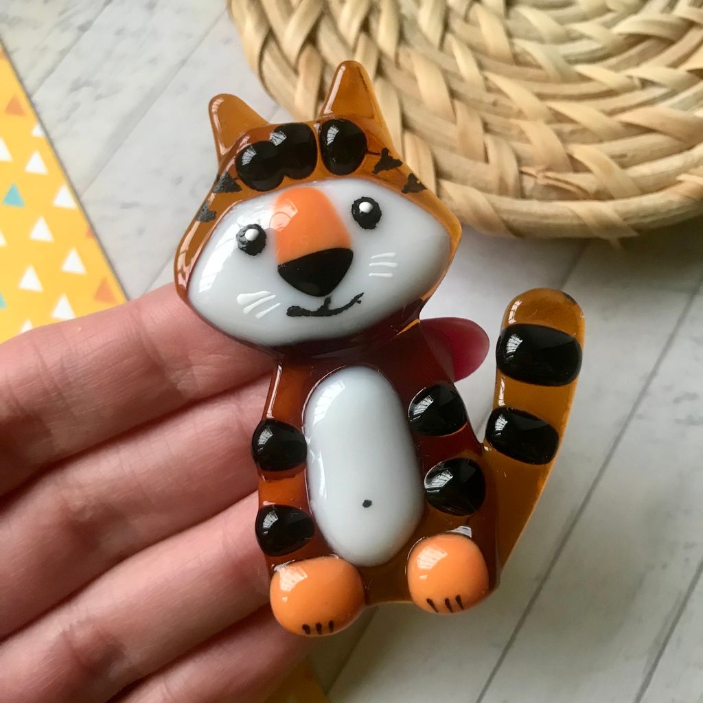 Магнит Тигр - Стрекоза фото 3