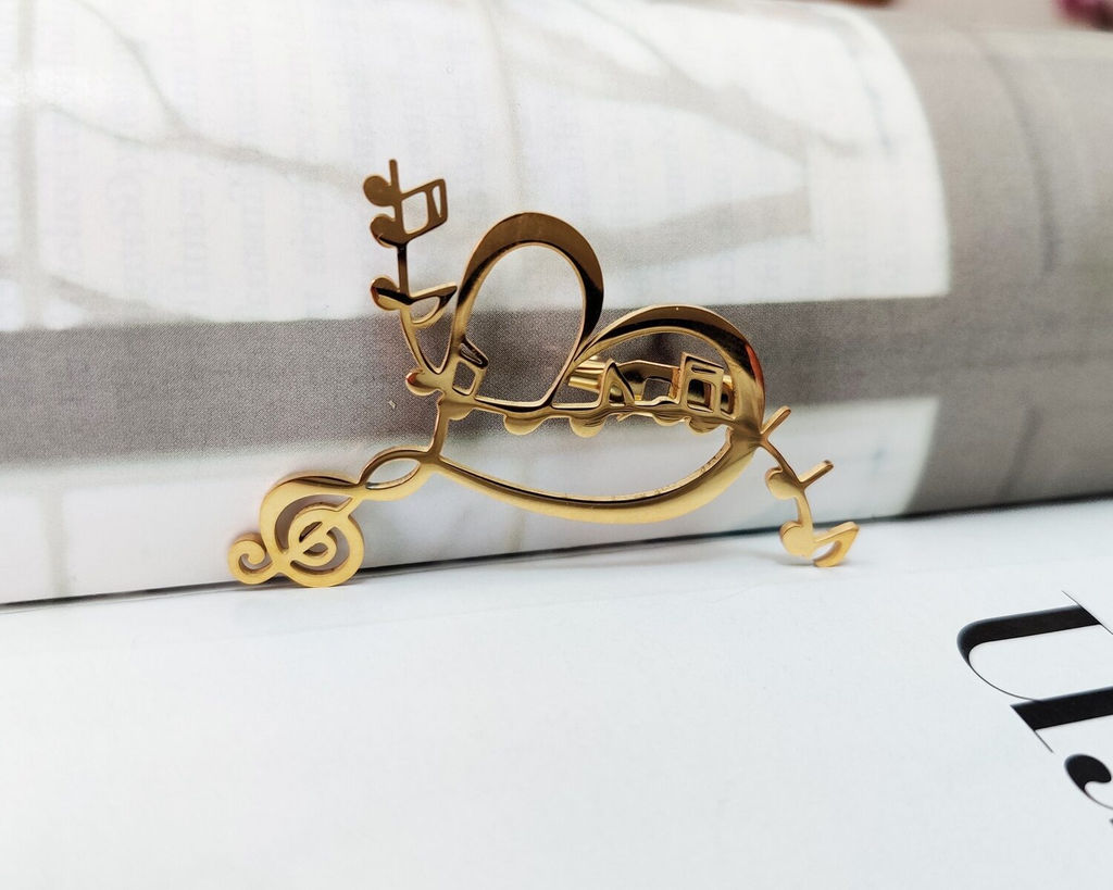 Брошь Ноты - Vel vett фото 8