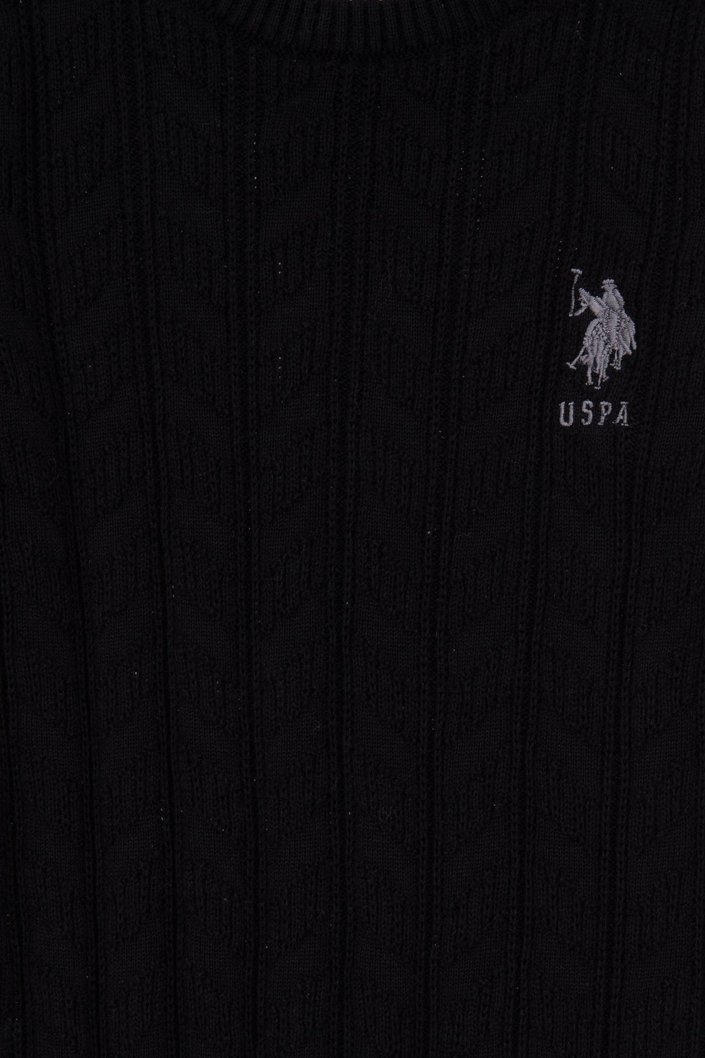 Черный базовый свитер для мальчика Неожиданная скидка в корзине - U.s. polo assn фото 3