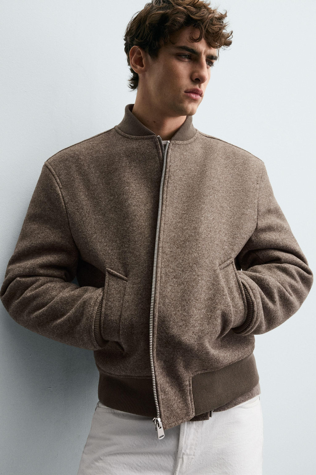 COMBINED BOMBER JACKET - Zara фото 6