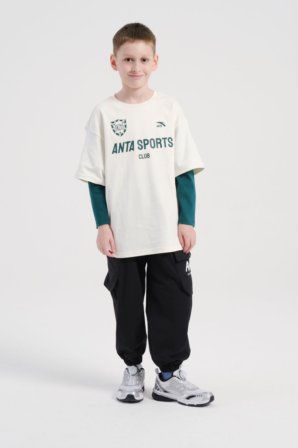 Лонгслив Бежевый