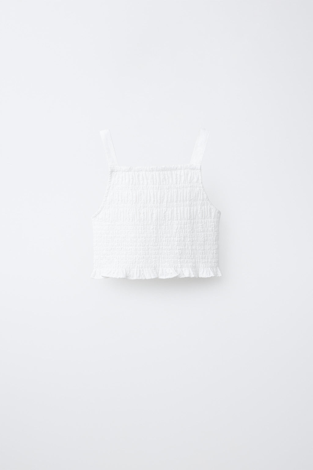 PACK CAMISA CON TOP SCHIFFLY / Blanco roto - Zara фото 5