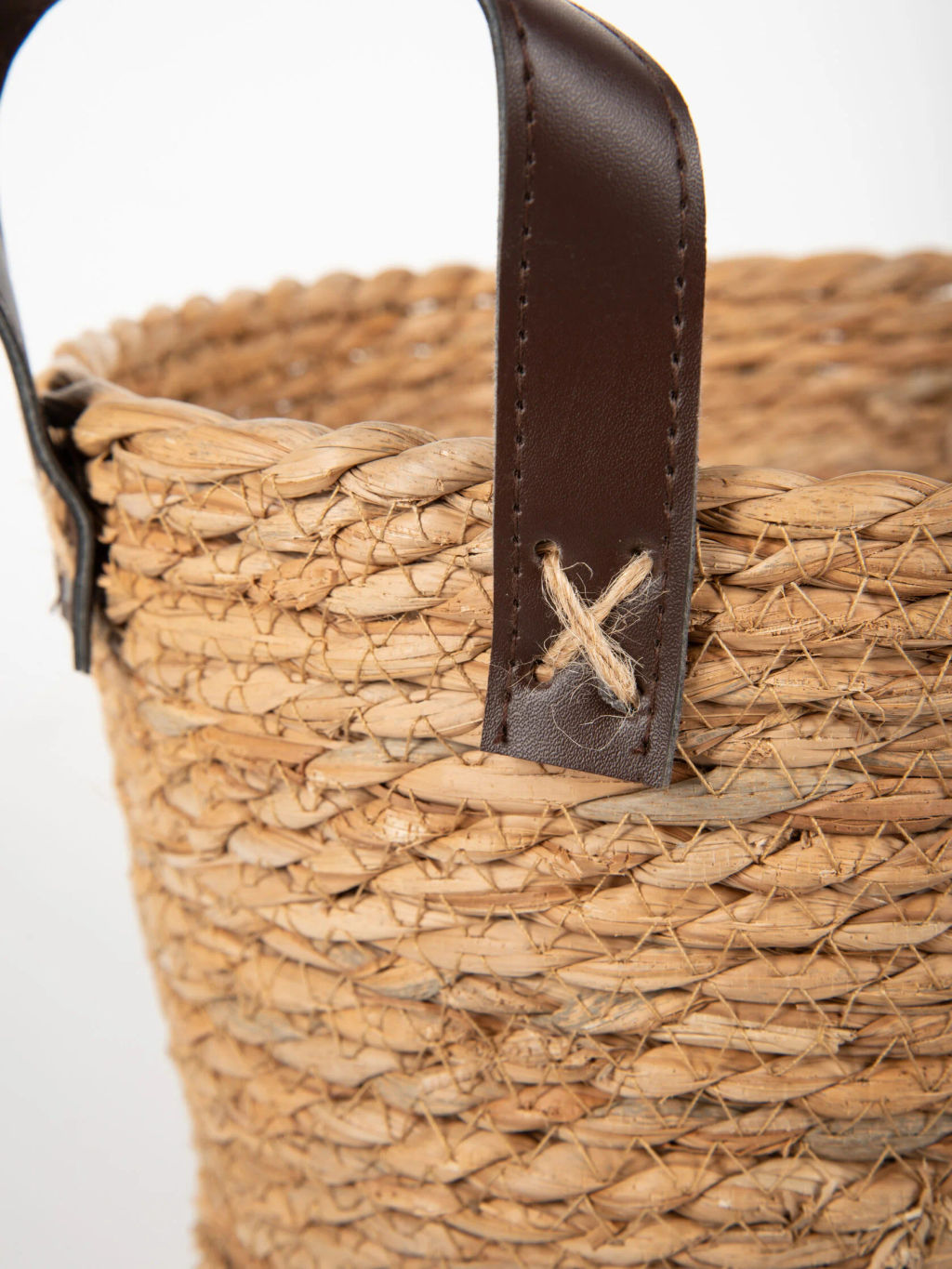 Корзина с ручками размер S ,цвет темный беж, арт JH-03424