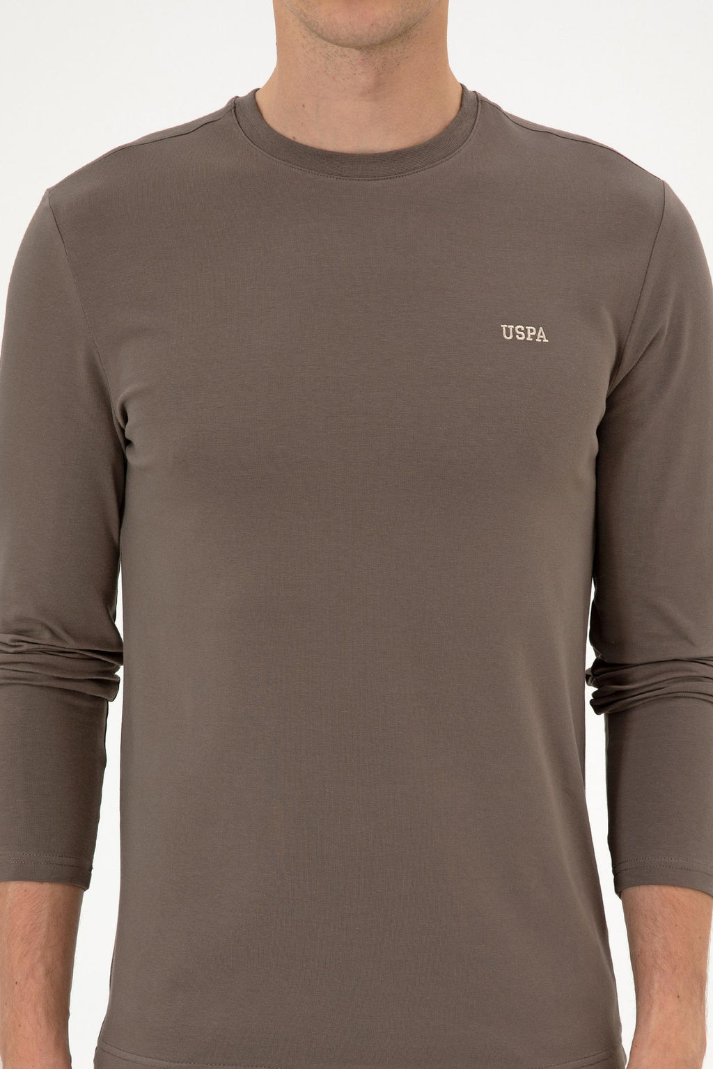Erkek Vizon Basic Sweatshirt Sepette S_rpriz _ndirim - U.s. polo assn фото 6