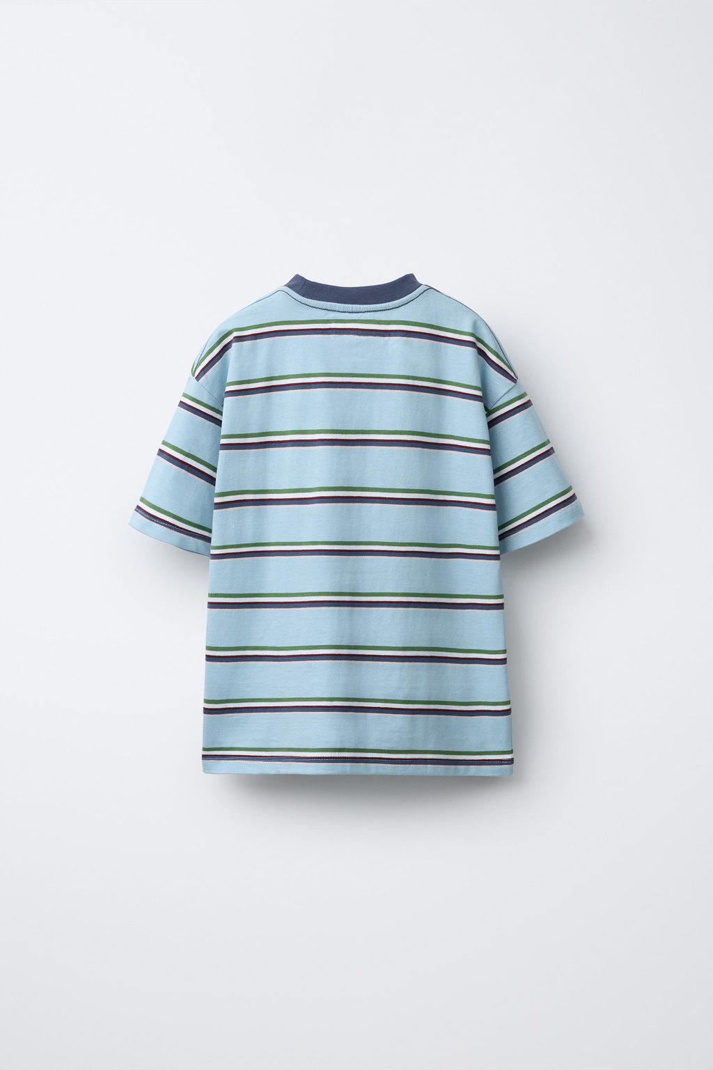 STRIPED PRINT T-SHIRT - Zara фото 2