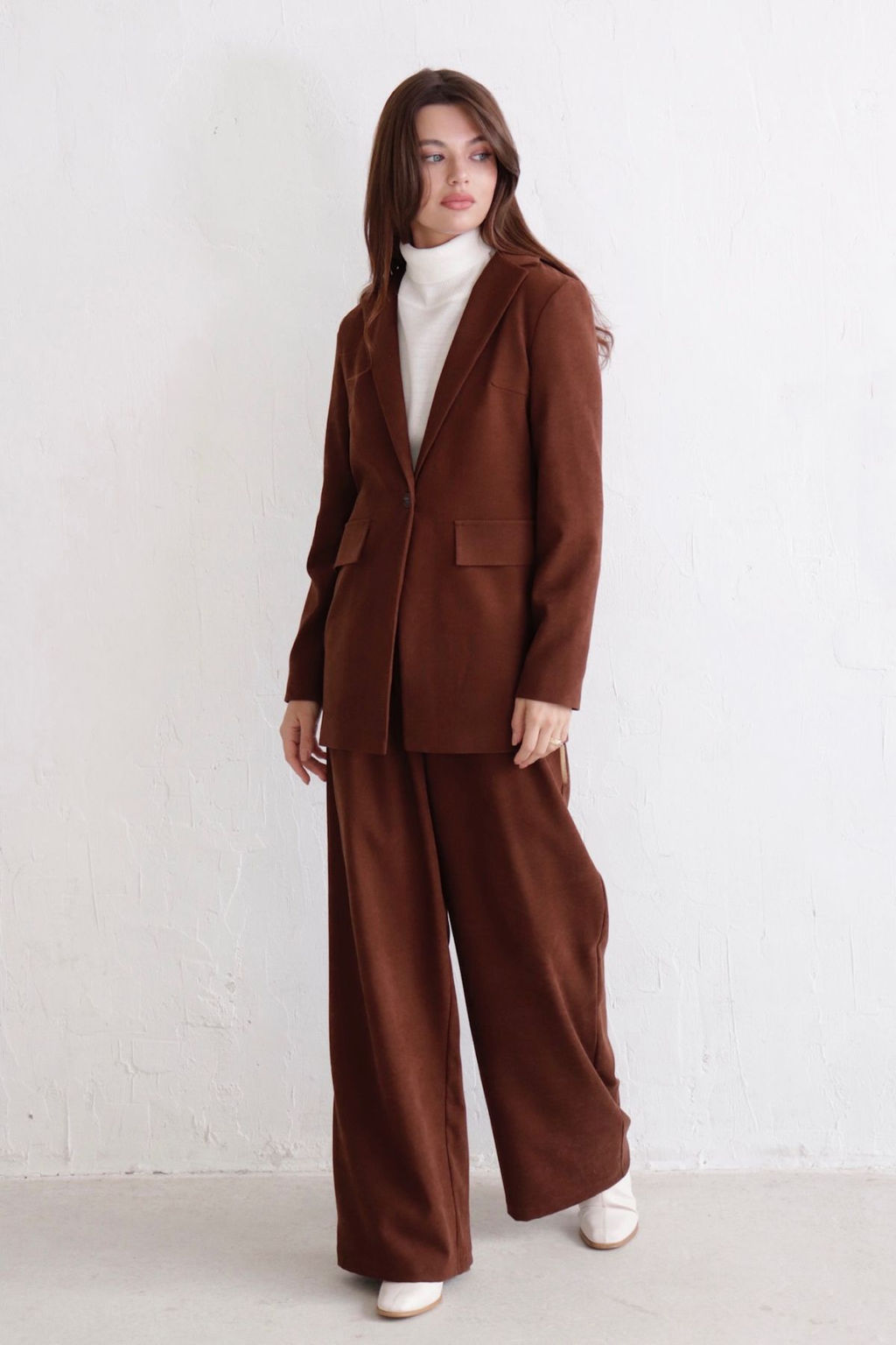 Жакет удлинённый с английским воротником - Martichelli фото 198