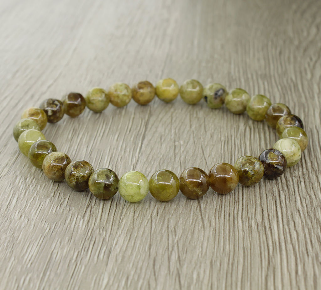 Браслет Классика агат самоцветы 8мм, длина 18см - Agat77 фото 22