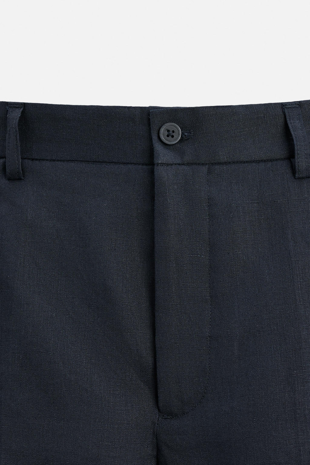 100% LINEN BERMUDA SHORTS