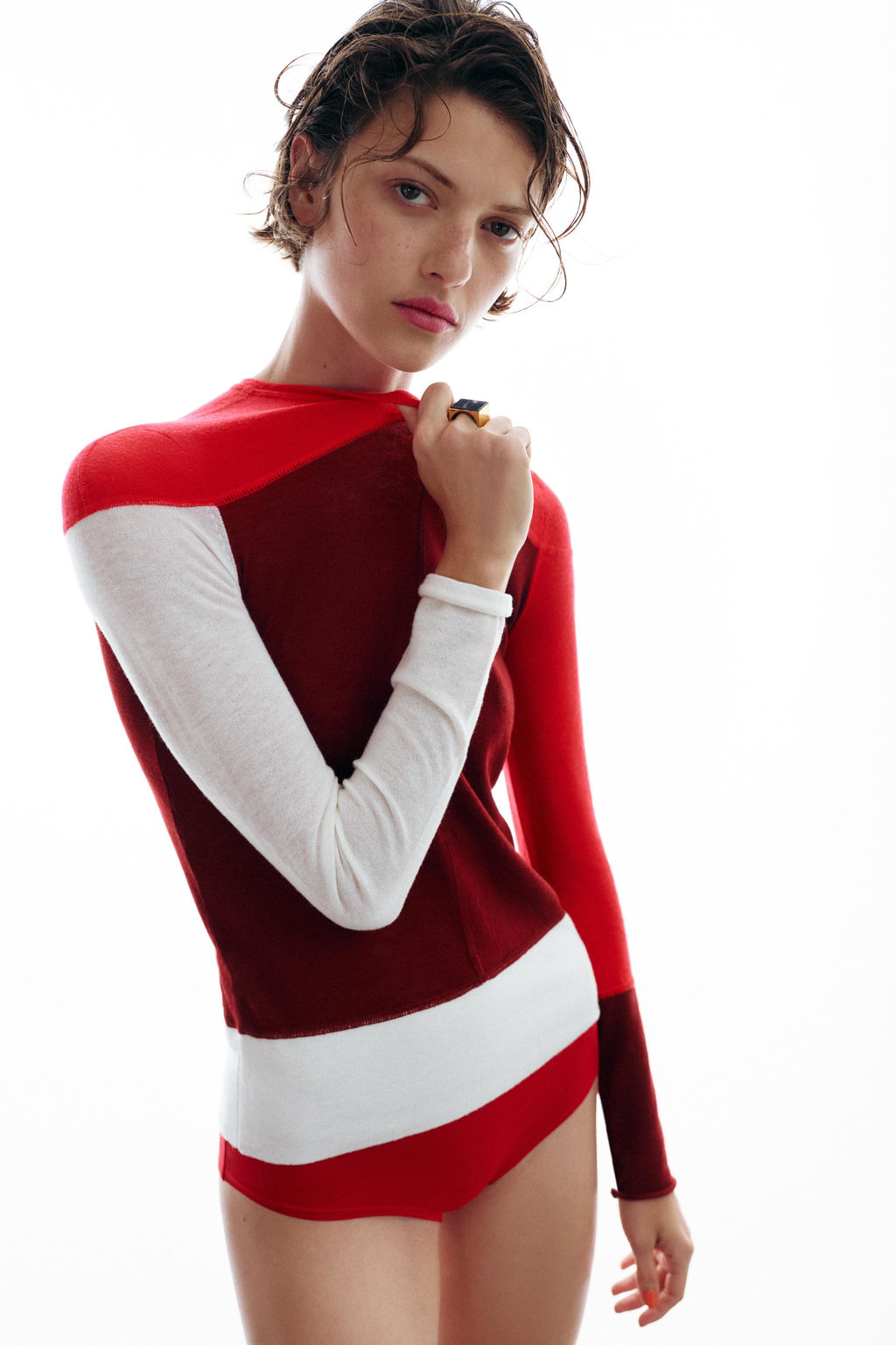 FINE KNIT WOOL BLEND JUMPER - Zara фото 15