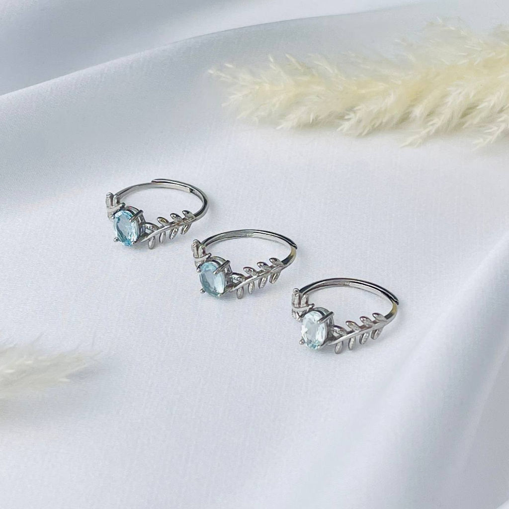 Кольцо регулируемое с камнем Топаз от 16,5р.