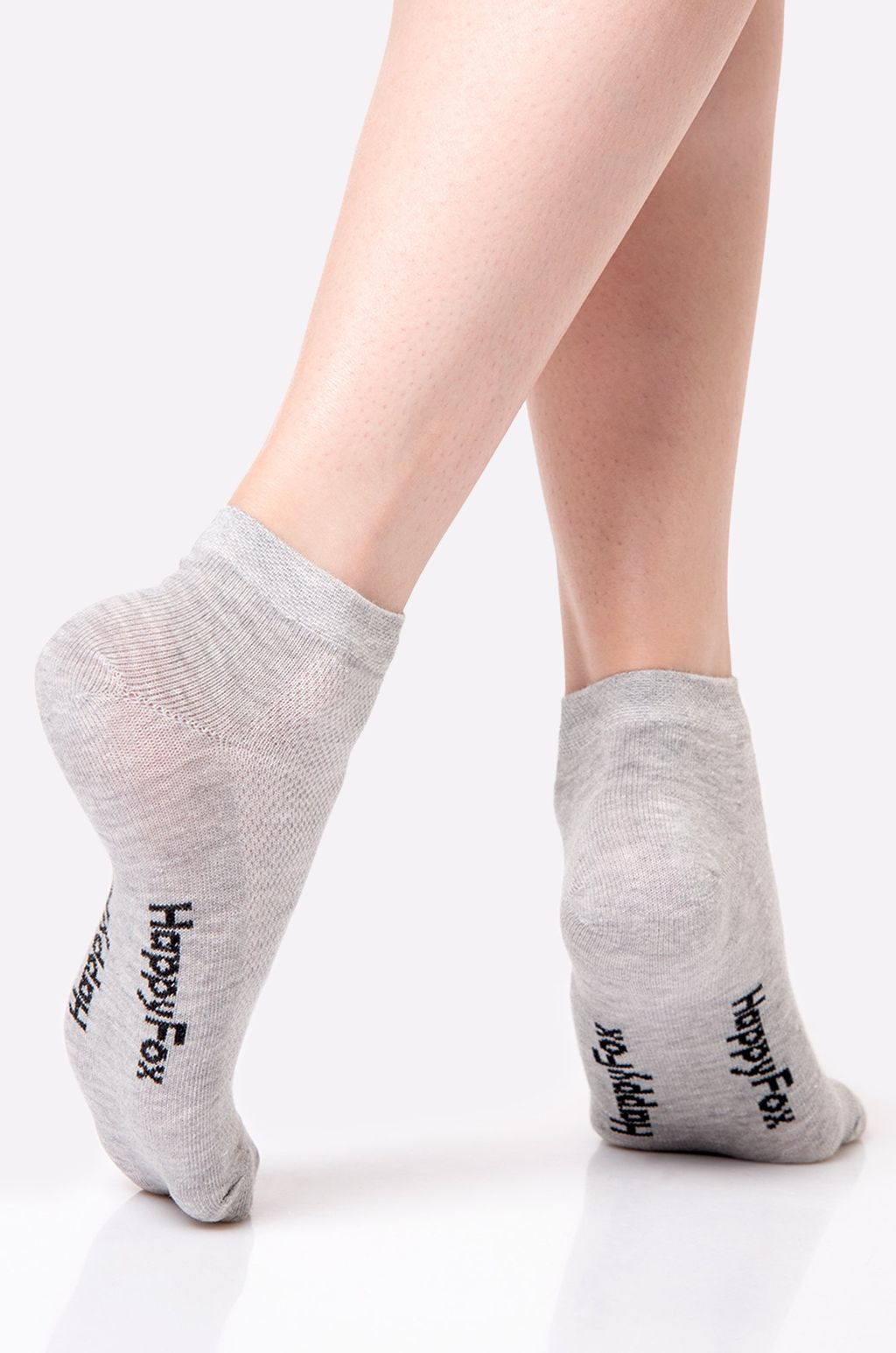 Цена за 6 шт. Базовые носки в сетку Happy Fox  фото 4