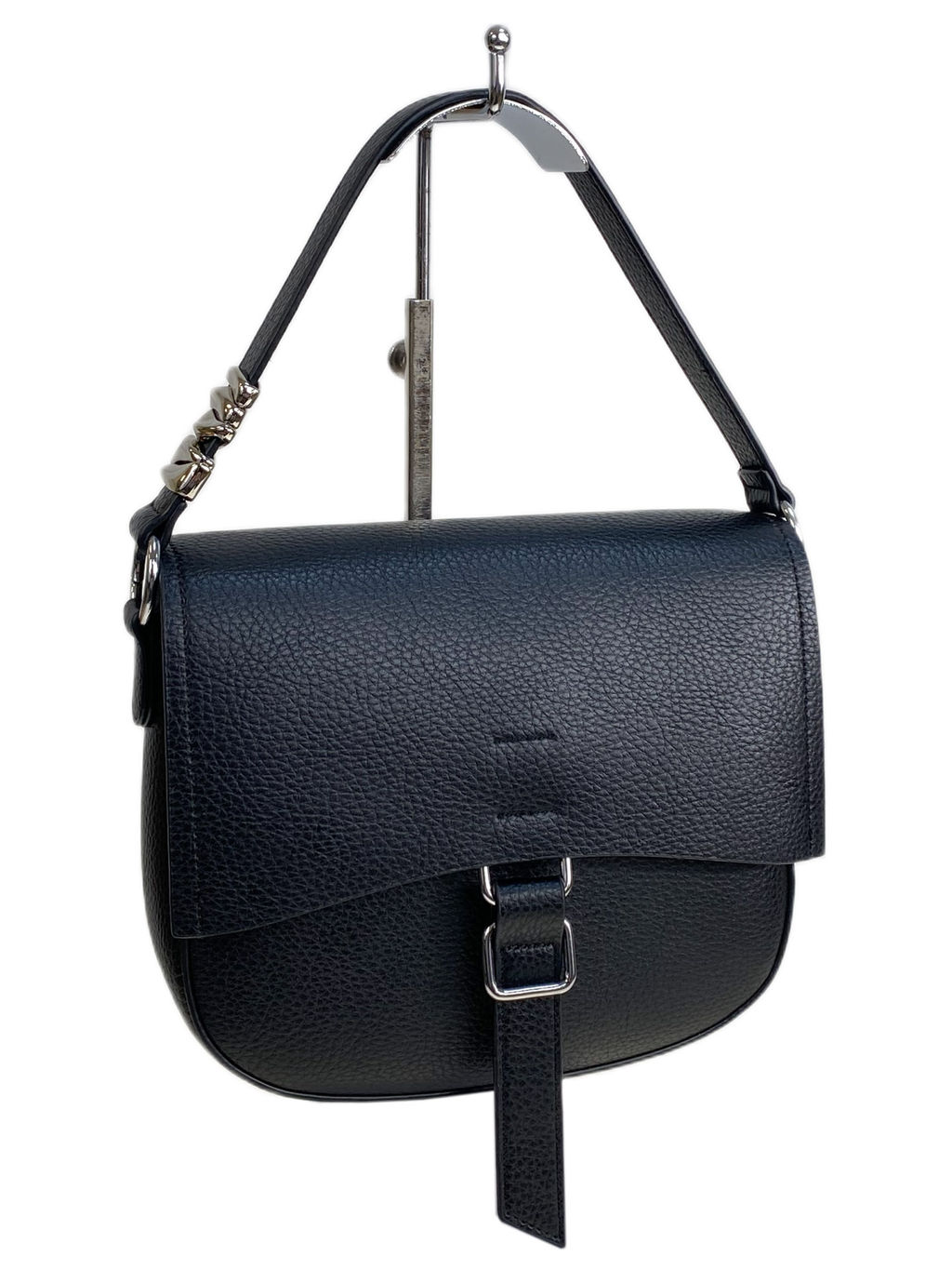 Женская сумка из искусственной кожи, цвет черный