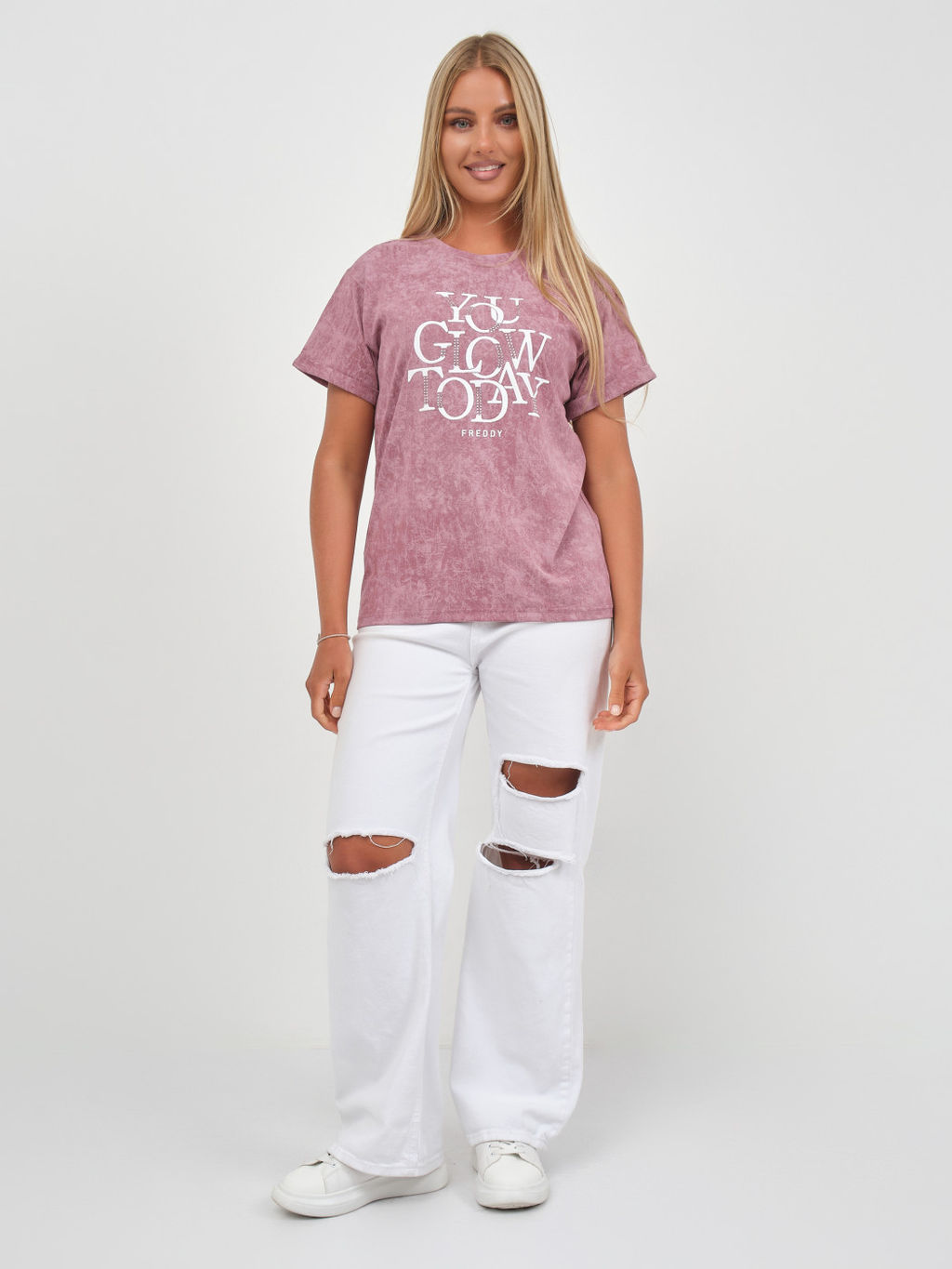 Футболка варенка Хлопок 100% Лиона индиго - Ивассорти фото 50