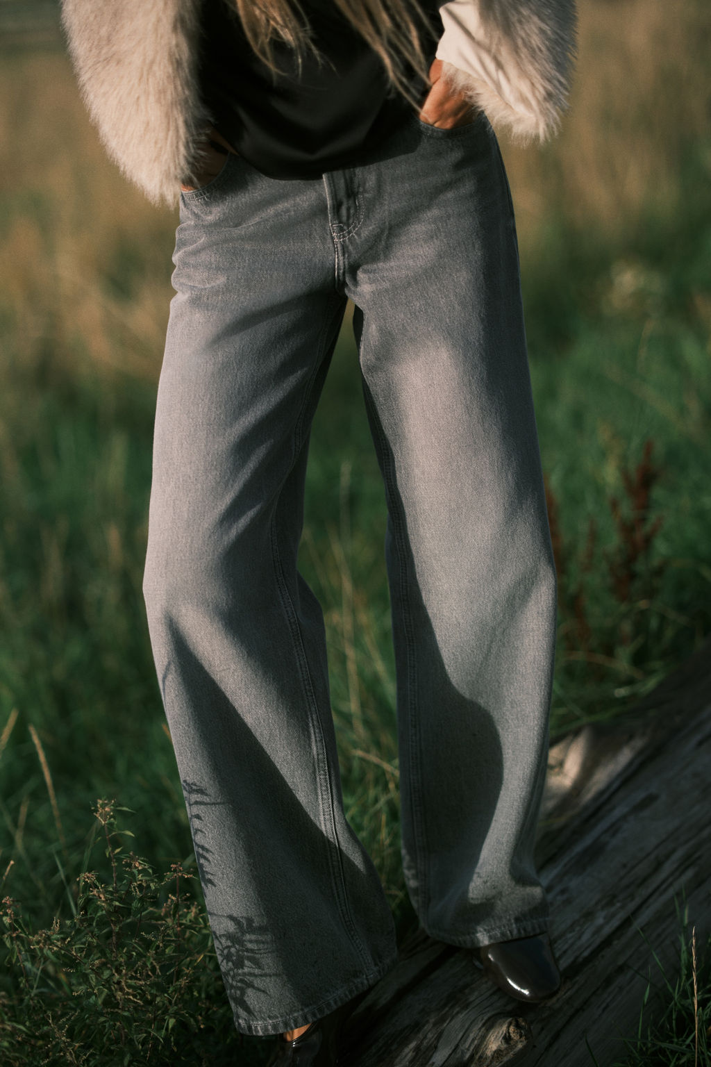 Wide High Jeans - H&m фото 11