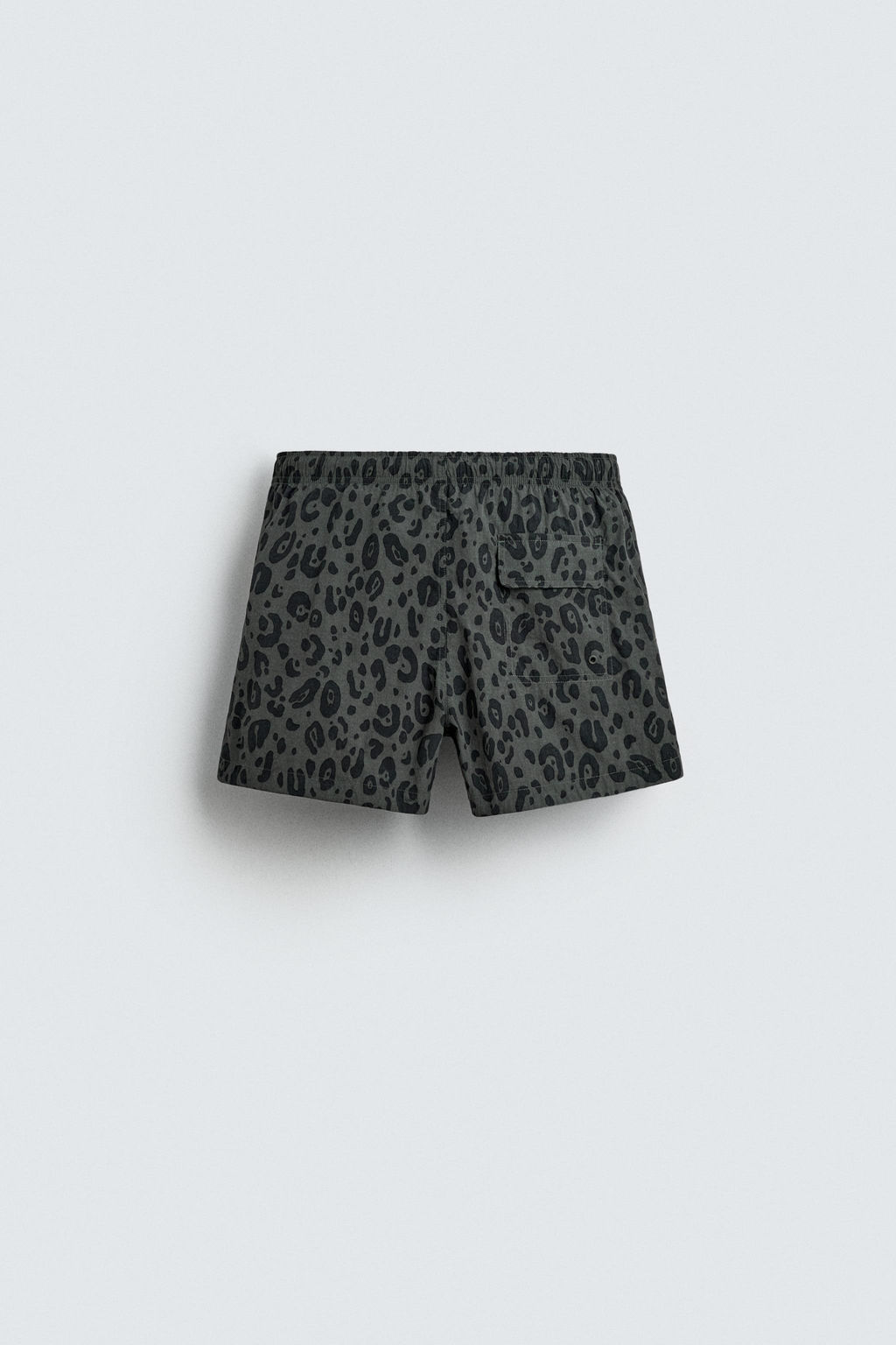 ANIMAL PRINT SHORT SWIMMING TRUNKS - Zara фото 2