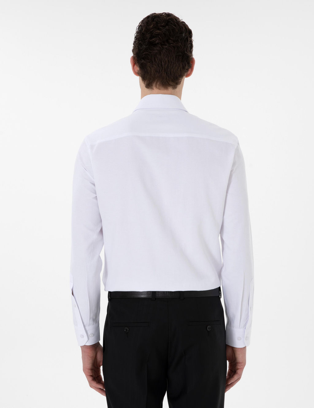 Beyaz Regular Fit Arm_rl_ Uzun Kollu G_mlek - Pierre cardin фото 5