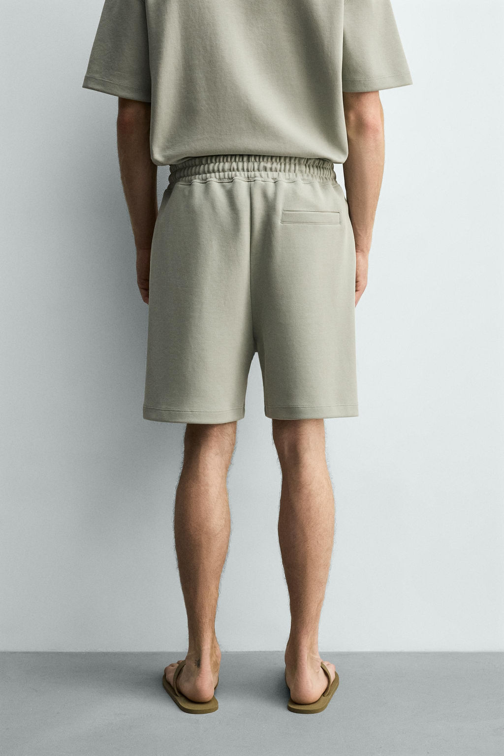 BERMUDA DENIM BAGGY FIT / Azul - Zara фото 3