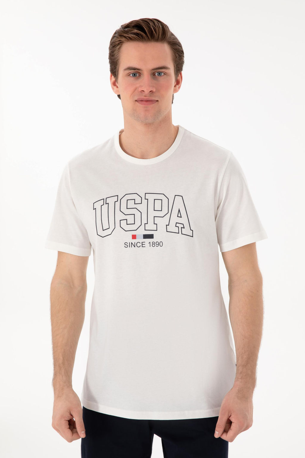 Erkek Beyaz Pijama Tak_m_ Sepette S_rpriz _ndirim - U.s. polo assn фото 3
