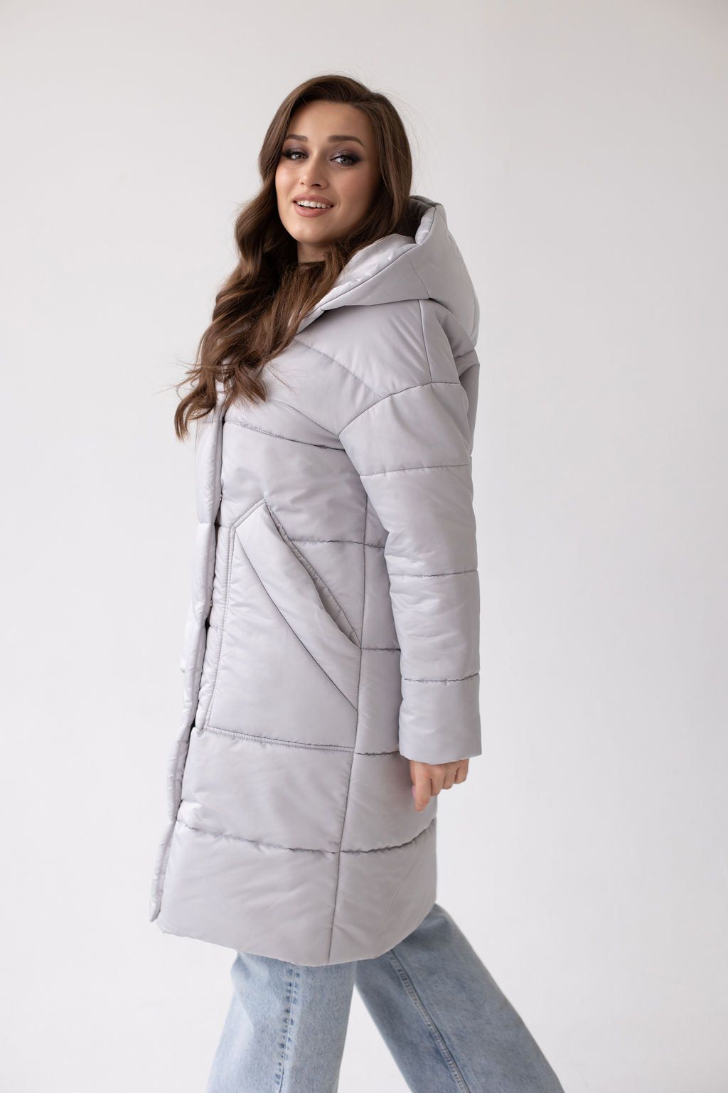 Куртка женская демисезонная 23982 (графит) - Kankan фото 24