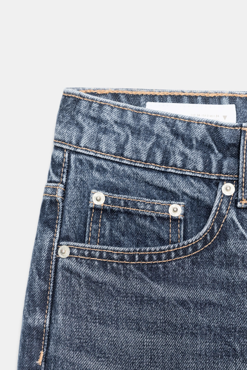 TRF MOM HIGH-WAIST JEANS - Zara фото 10