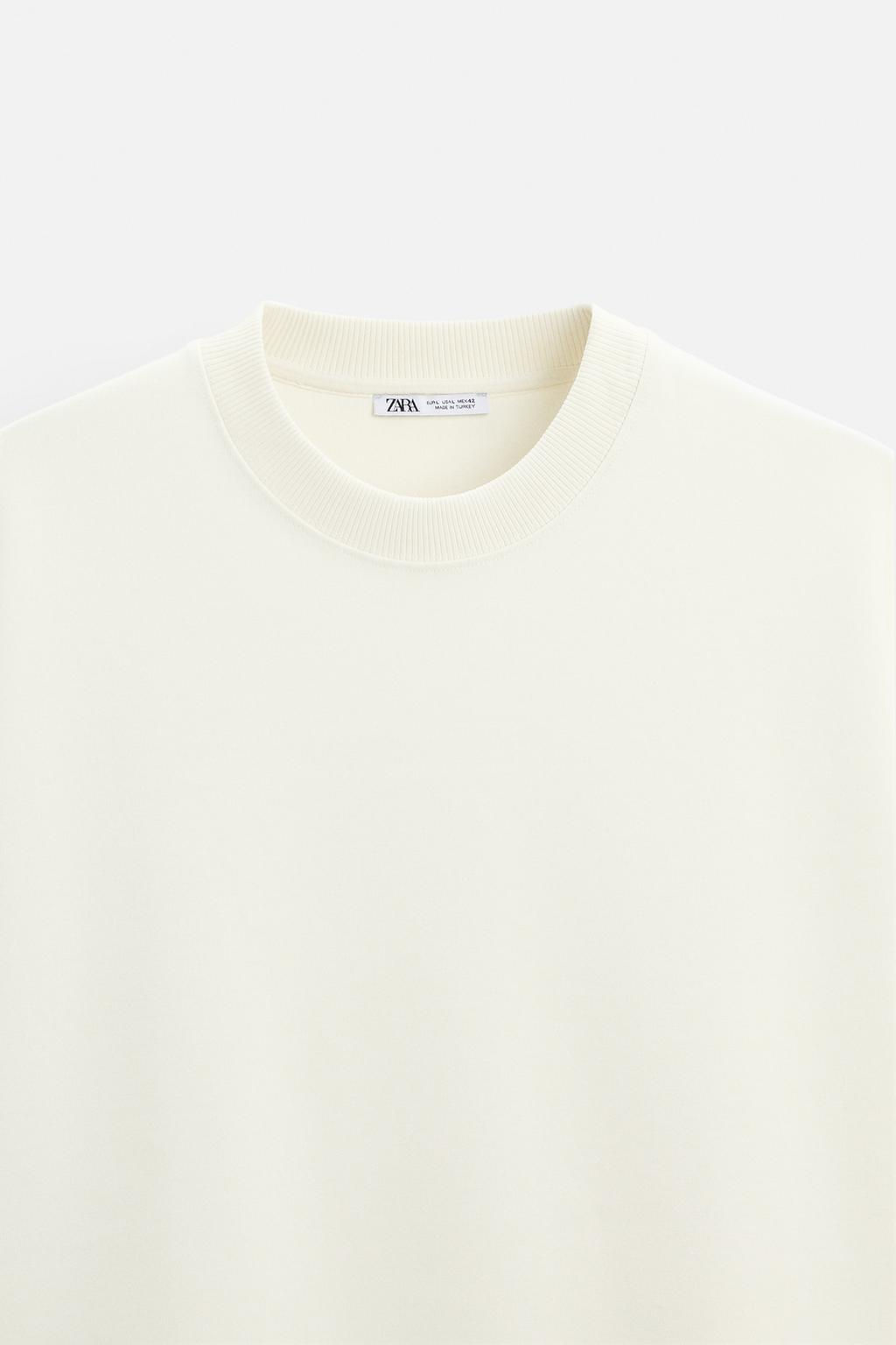 INTERLOCK TEXTURED SWEATSHIRT - Zara фото 24