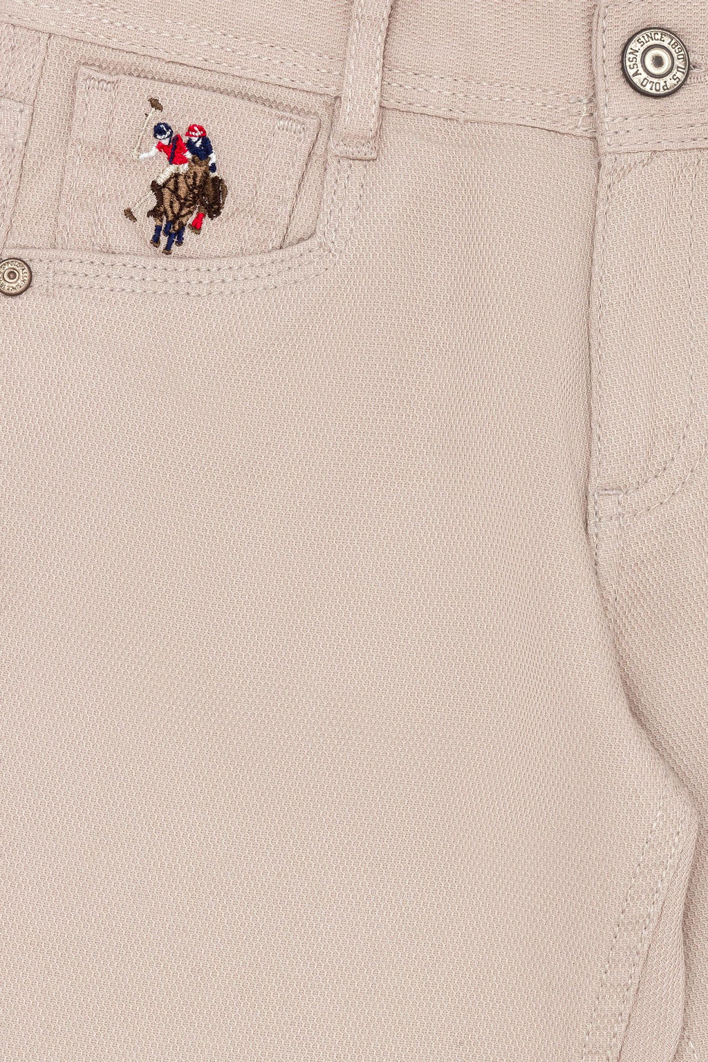 U. S. Polo Assn Брюки из парусины Stone для мальчиков - U.s. polo assn фото 4